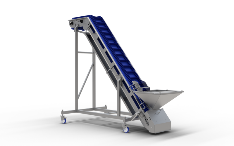 Positive driven hygienic PU belt