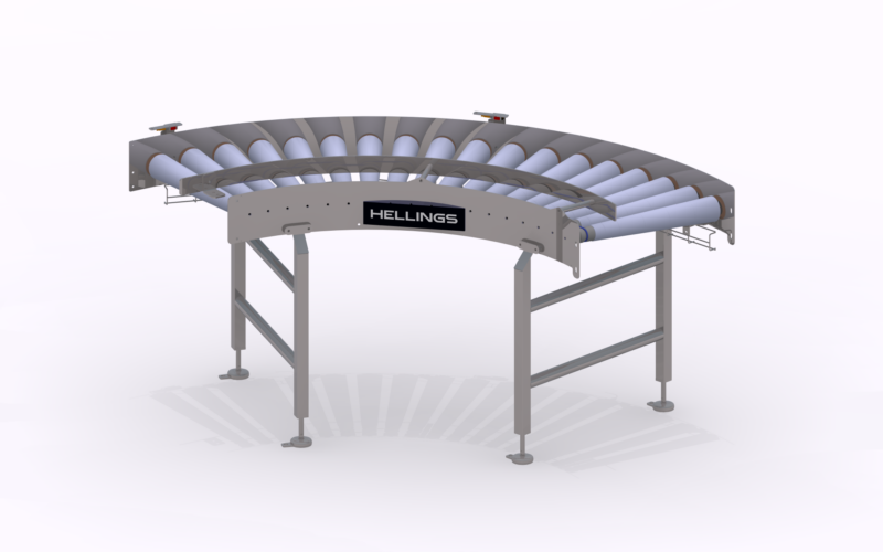 Hellings - Rollenbaan - Aangedreven_bocht