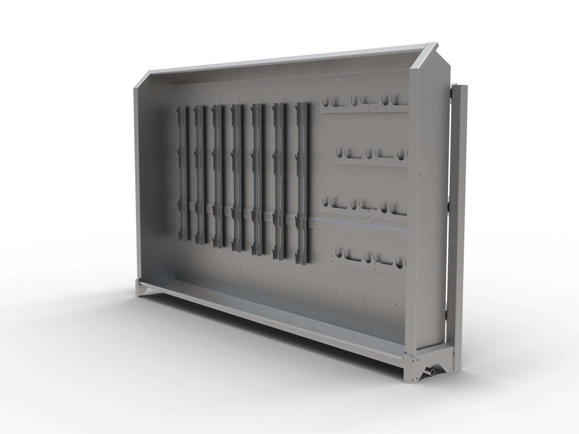 Waswand voor multi head weigher onderdelen